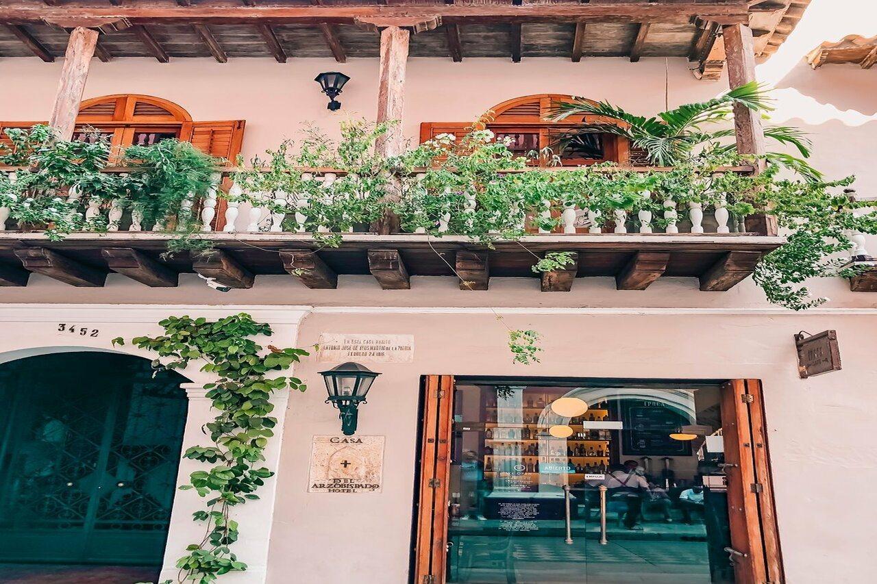 Hotel Boutique Casa Del Arzobispado Cartagène Extérieur photo