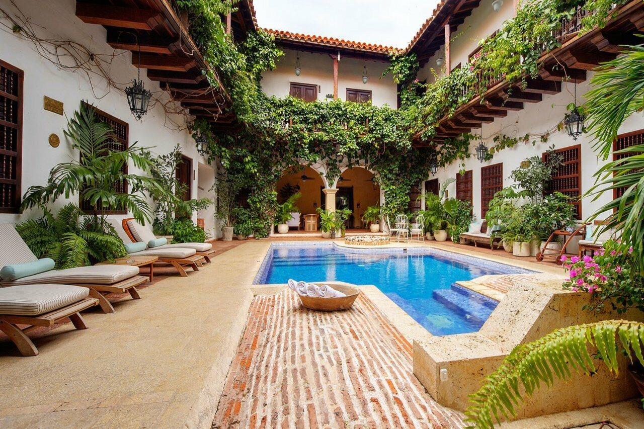 Hotel Boutique Casa Del Arzobispado Cartagène Extérieur photo