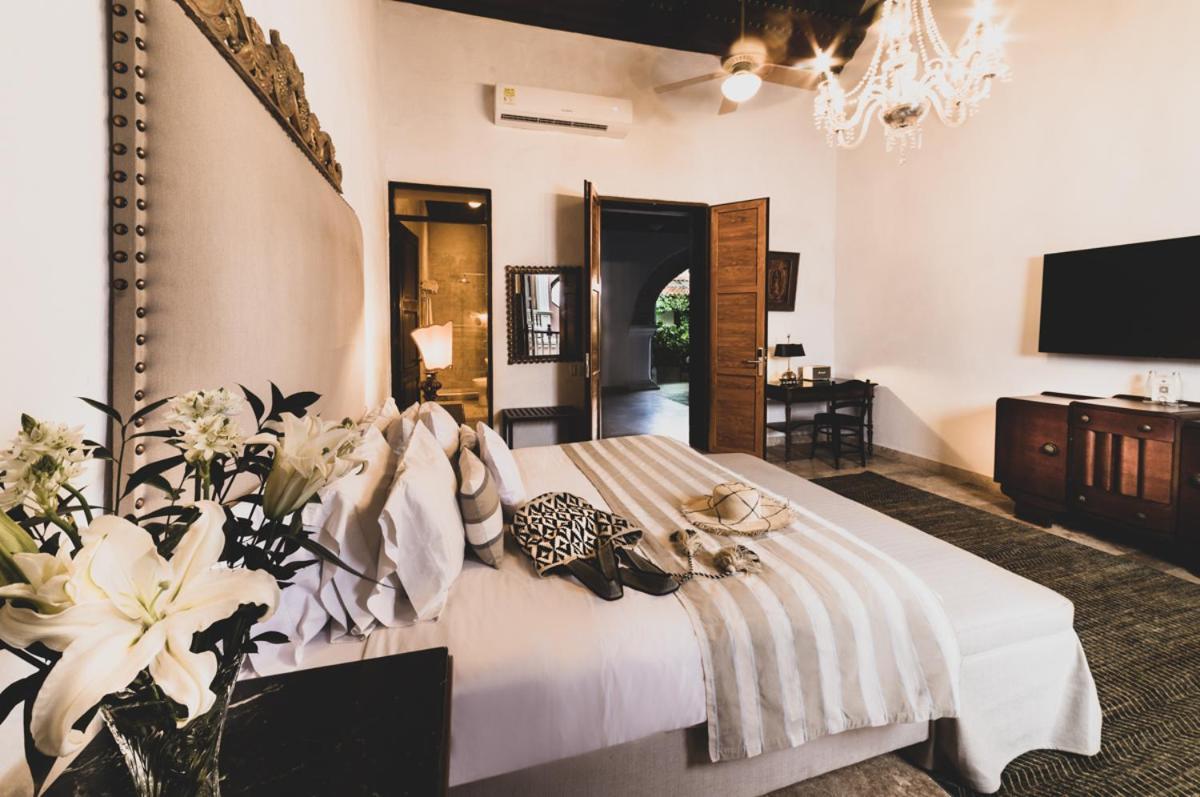 Hotel Boutique Casa Del Arzobispado Cartagène Extérieur photo